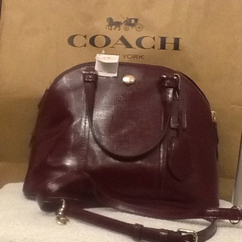 🎉New🎉 Coach Peyton Cora Domed satchel